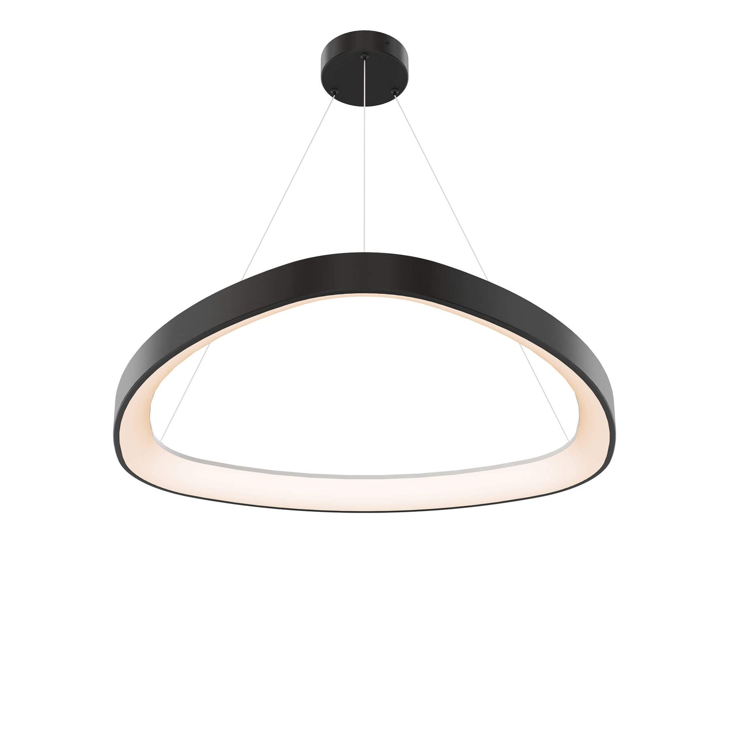 DALS Lighting Pyra 34 Inch 5CCT LED Triangle Pendant