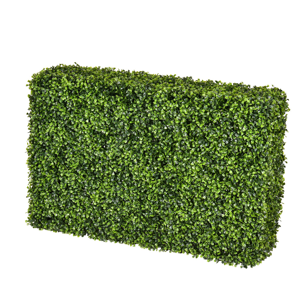 Vickerman 24" x 36" Artificial Green Boxwood Hedge.