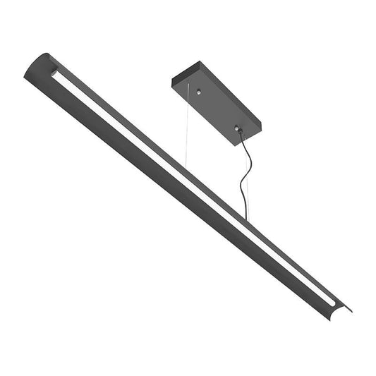 Westgate 4Ft Decorative Linear Direct Or Indirect 20/25/30W, 30/35/40K 0-10V, Bk, Commercial Indoor Lighting, 20W/25W/30W, 80 Lumens/W, 3000K/3500K/4000K, Sandy Black Finish, 0~10V Dimmable