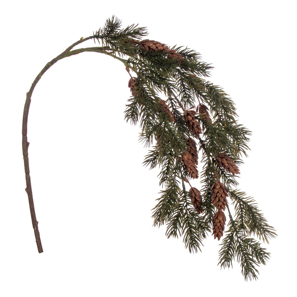 Vickerman 39" Artificial Cedar with Cone Spray 2 per bag.