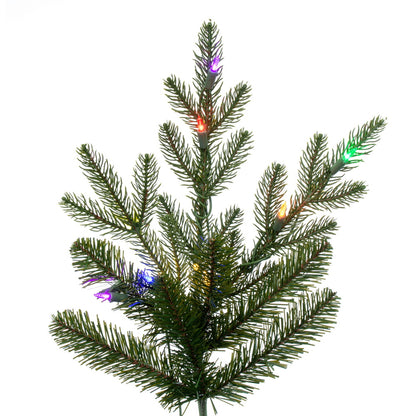 Vickerman 9' x 66" North Shore Fraser Fir Artificial Christmas Tree LED Multi-Colored Lights