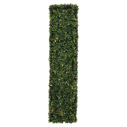 Vickerman 48"Artificial Boxwood Hedge With 400 Warm White LED Lghts.
