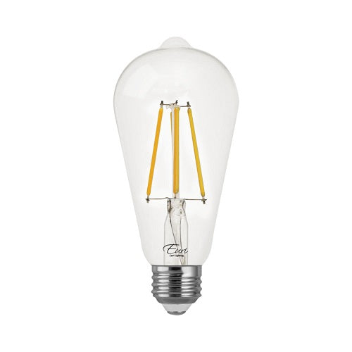 Euri Lighting VST19-3020e Vintage LED 75-Watt Equivalent ST19 Edison Filament Lamp E26 Base Dimmable - 2700K
