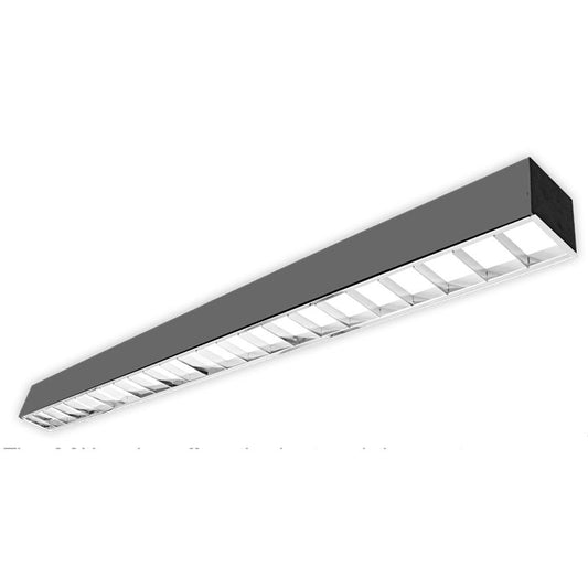 Westgate SCX 2.75In 4Ft Linear 40W 30K/35K/40K/50K, Bk, Commercial Indoor Lighting, 40W, 110 Lumens/W, 30K/35K/40K/50K, Black Finish, 0~10V Dimmable