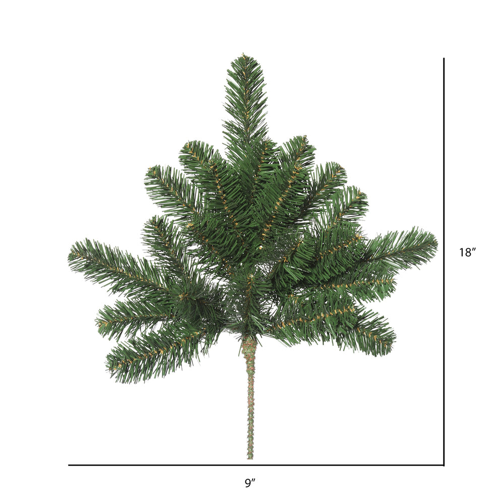 Vickerman 18" Oregon Fir Artificial Christmas Spray
