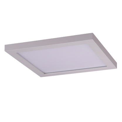 ASD Lighting LED Surface Mini Panel Square 9inch 18W 120V Triac 3000/4000/5000K White ETL 6 pack