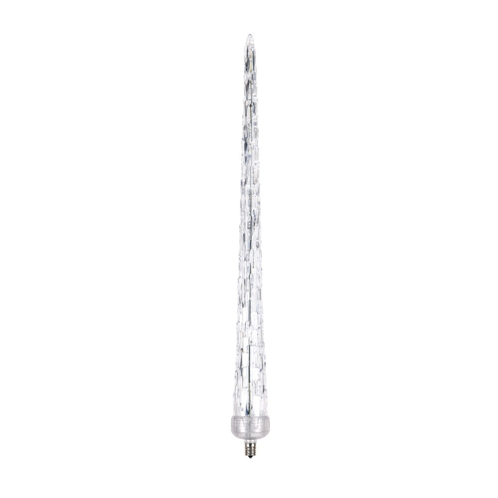 Vickerman 24" LED Cool White Falling Icicle Replacement Bulb