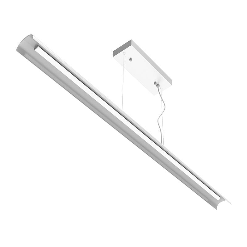 Westgate 4Ft Decorative Linear Direct Or Indirect 20/25/30W, 30/35/40K 0-10V, Commercial Indoor Lighting, 20W/25W/30W, 80 Lumens/W, 3000K/3500K/4000K, Sandy White Finish, 0~10V Dimmable