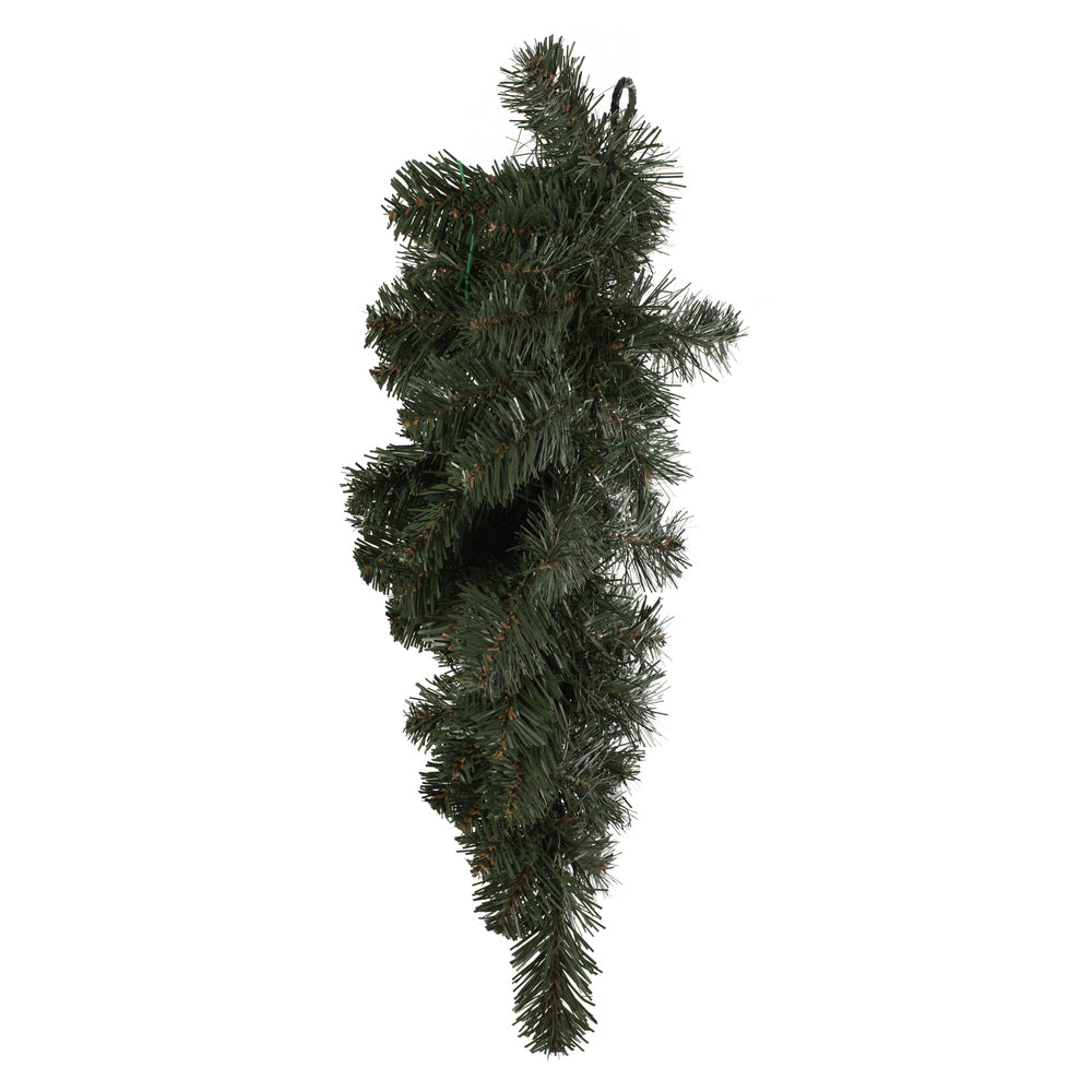 Vickerman 24" Oregon Fir Artificial Christmas Teardrop Unlit