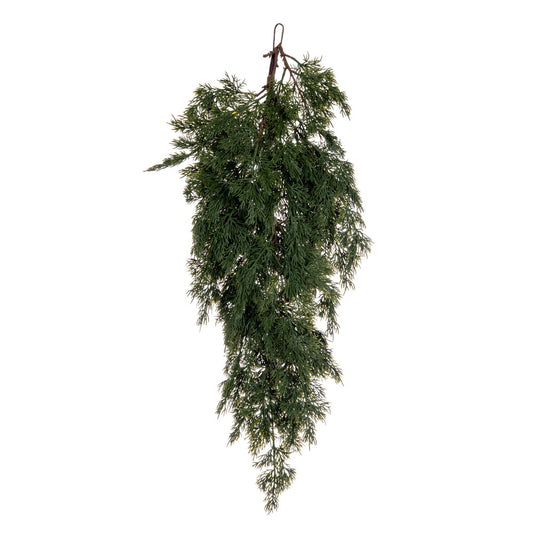 Vickerman 29" Artificial Green Cypress Teardrop.