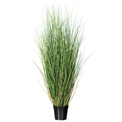 Vickerman 36" Artificial Potted Green Curled Grass.