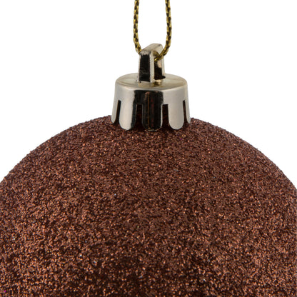 Vickerman 2.4" Coral 4-Finish Ball Ornament Assortment 24 per Box
