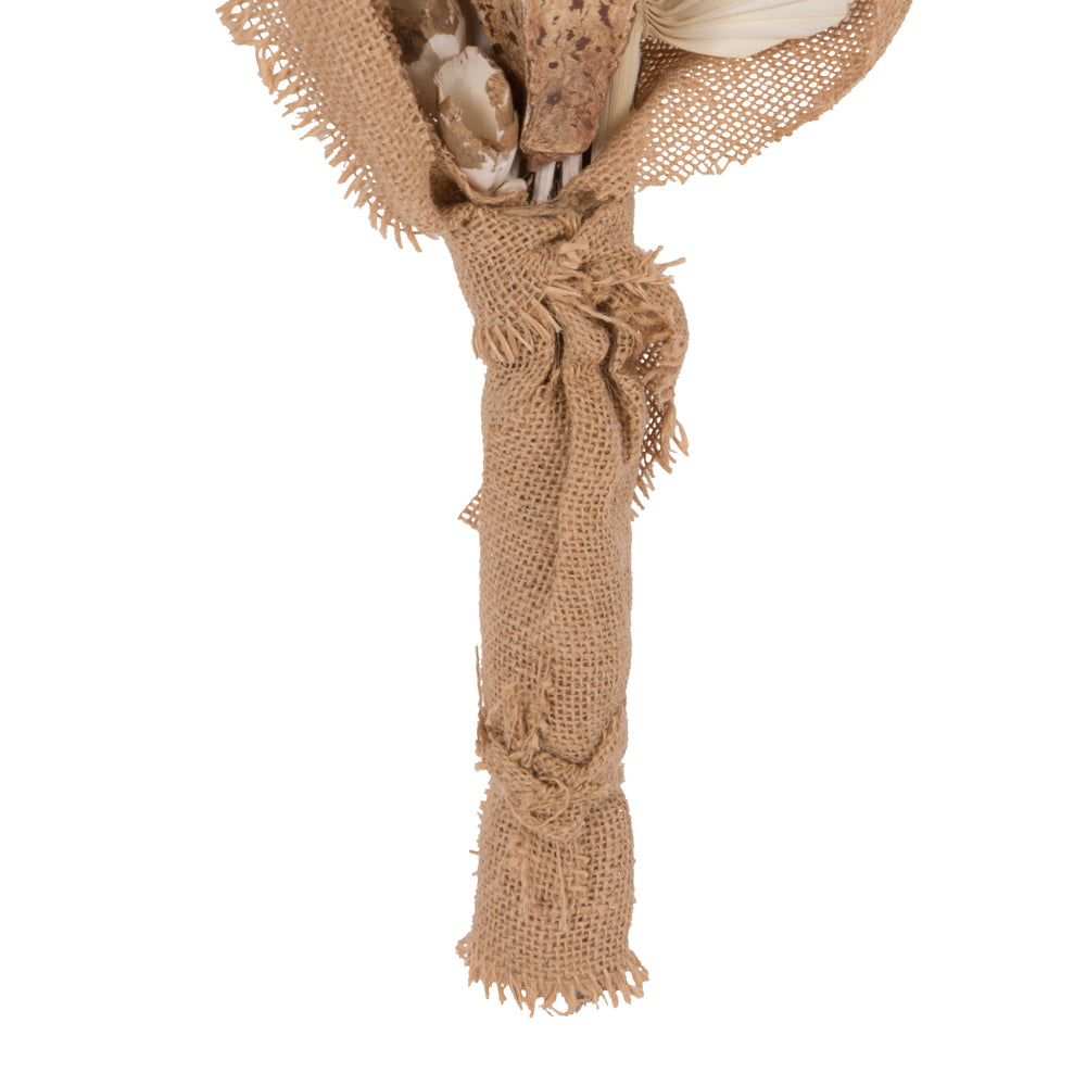 Vickerman Natural Botanicals 19" White Wash Palm Assorted Bouquet. Realistic Looking Botanicals.