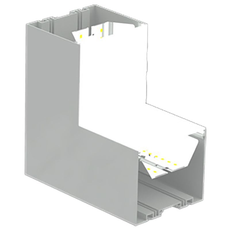 Westgate SCX6 Inside Corner Module MCTp, Commercial Indoor Lighting, 0, 0, 30K/35K/40K/50K, Sandy White Finish, 0~10V Dimmable