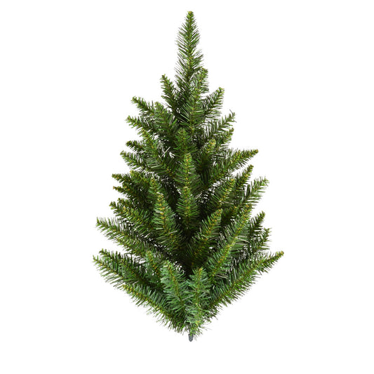 Vickerman 2' Camdon Fir Half Artificial Christmas Wall Tree Unlit