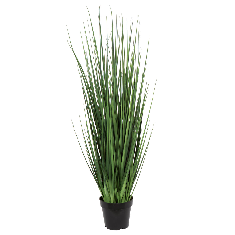 Vickerman 48" Artificial Potted Extra Full Green Grass.