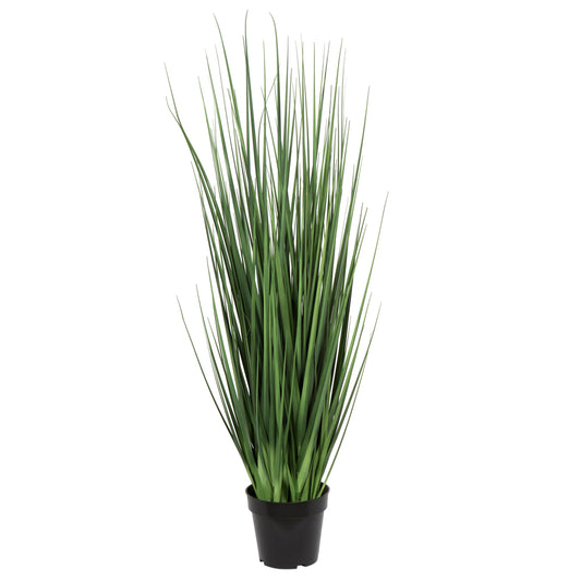 Vickerman 48" Artificial Potted Extra Full Green Grass.