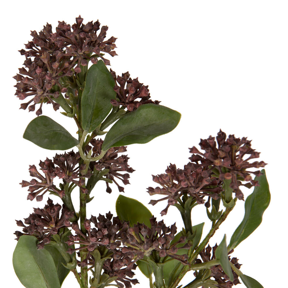 Vickerman 31" Mahogany Red Artificial Wild Berry Spray 2 per bag.