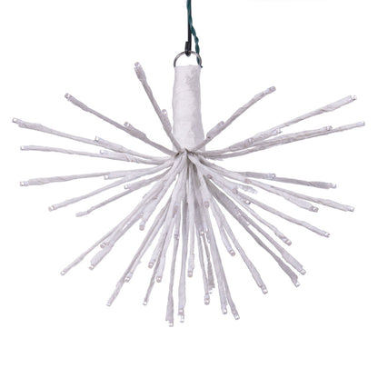 Vickerman 80Lt x 16" White Starburst Pure White 5mm LED Lights.