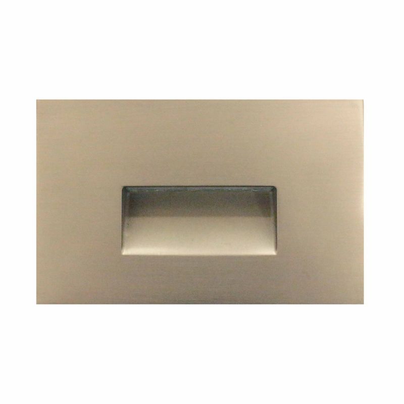 Westgate Trim For Step EGN, Recessed, Brushed Nickel, Landscape Lighting, Brushed Nickel Finish