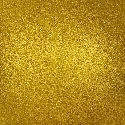 Vickerman 10" Medallion Gold Glitter Ball Ornament