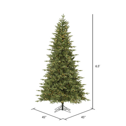 Vickerman 6.5' Fresh Balsam Fir Artificial Christmas Tree Clear Dura-Lit® Lights