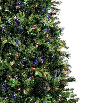 Vickerman 6.5' x 39" Southern Mixed Spruce Artificial Christmas Tree LED Multi-colored Lights