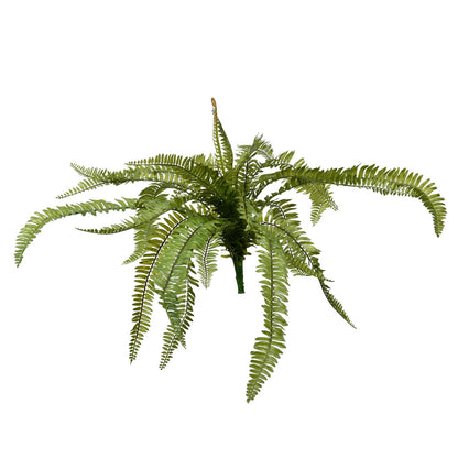 Vickerman 26" Artificial Green Fern Bush.