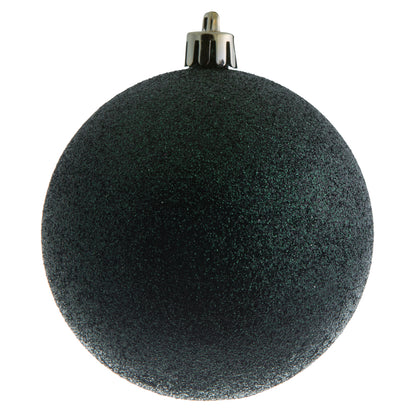 Vickerman 2.75" Midnight Green Glitter Ball Ornament 12 per Bag