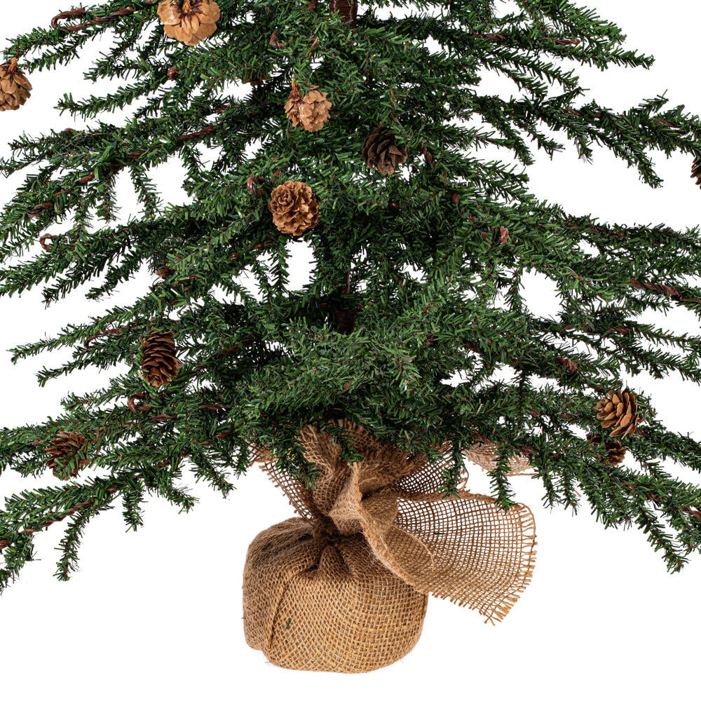 Vickerman 36" Carmel Pine Artificial Christmas Tree Unlit