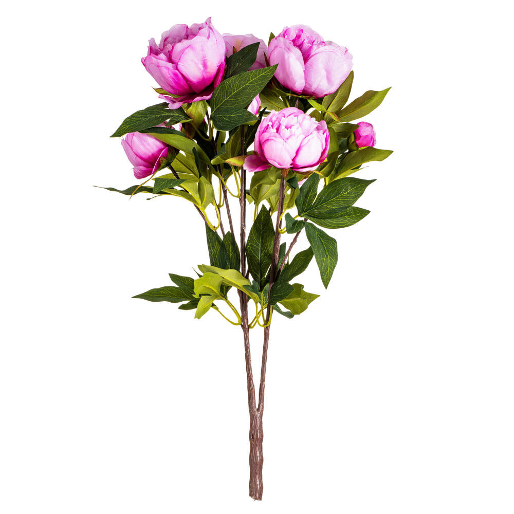 Vickerman 23" Artificial Cerise Peony Bush.
