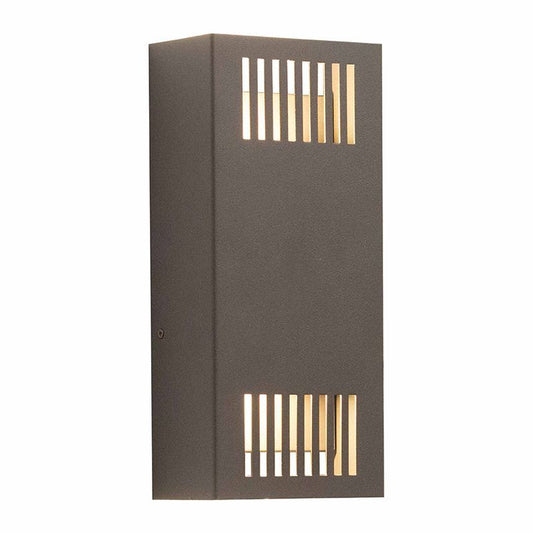 Westgate LED Wall Sconce Light, Outdoor Lighting, 15W, 1300 Lumens, 3000K, Dark Bronze Finish