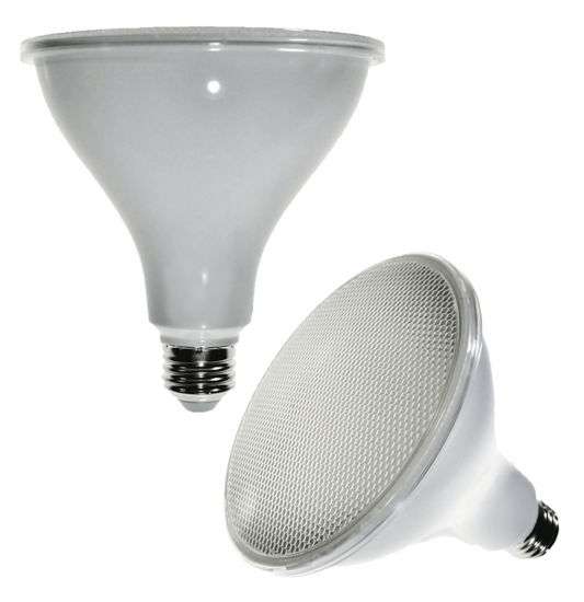 Damar PAR38 LED Flood Light Bulb 23W E26 Medium Base 3000K Soft White Ideal for Track & Recessed Spot Light Bulbs 120V 2650 Lumens 40° Beam Angle Dimmable White Finish Pack of 2