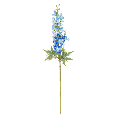 Vickerman 33" Artificial Blue Larkspur Spray. 3 Stems In A Bag.