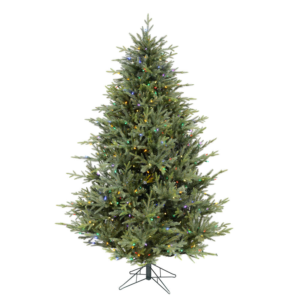 Vickerman 5.5' Itasca Fraser Artificial Christmas Tree Dura-Lit® Multi-Colored LED Lights