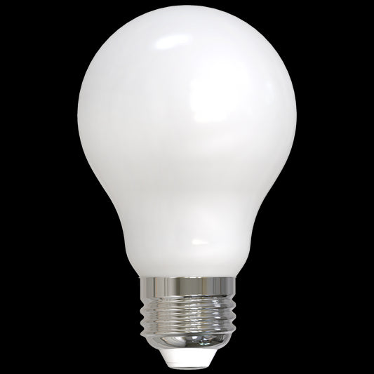 BULBRITE 9W LED LIGHT BULB A19 3000K FILAMENT MILKY E26 MEDIUM BASE FULLY COMPATIBLE DIMMING