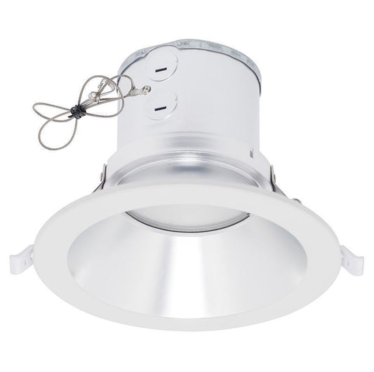 Westgate 4 LED Commercial Recessed Light, Commercial Indoor Lighting, 15W, 1200 Lumens, 3000K, White Finish, 0~10V Dimmable