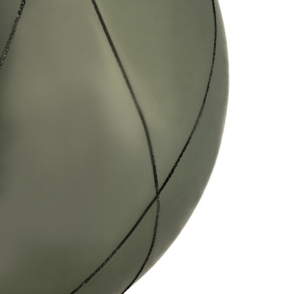 Vickerman 8" Wrought Iron Matte Glitter Swirl Ball