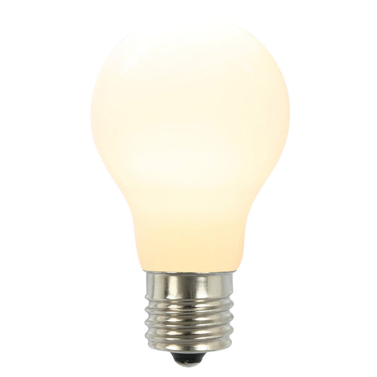 Vickerman A19 White Ceramic Glass LED Replacement Bulb