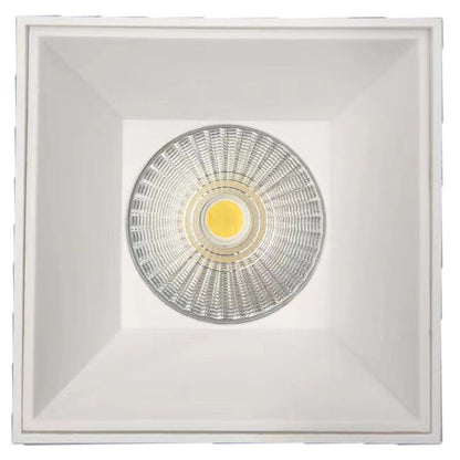 Westgate 4In Square Cylinder 4.8In H, Damp Loc., 9/12/155W 30/40/50K TRIAC Or 120-277V 0-10V, Wh, Commercial Indoor Lighting, 9W/12W/15W, 76 Lumens/W, 30K/40K/50K