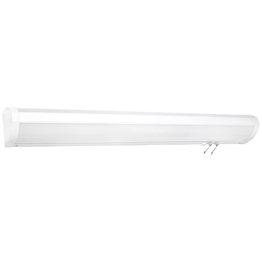 Sunlite 36-Inch LED Linear Bed Light Fixture, 15W/30W/45W, Color Selectable 30K/40K/50K, 1675-5311 Lumens, Dimmable, DLC & ETL Listed, 120V, 3-Way Switching (Up/Down), 116 Degree Beam Angle, White