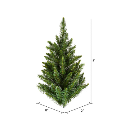 Vickerman 2' Camdon Fir Half Artificial Christmas Wall Tree Unlit