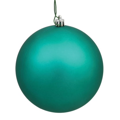Vickerman 6" Sea Foam Matte Ball Ornament 4 per Bag