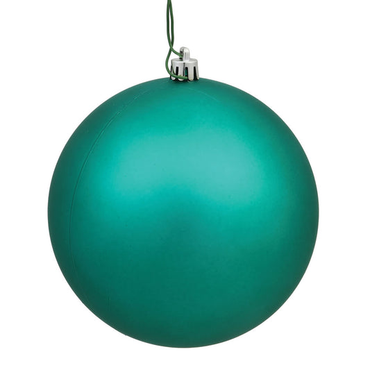 Vickerman 6" Sea Foam Matte Ball Ornament 4 per Bag