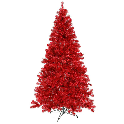 Vickerman 6' Red Artificial Christmas Tree Red Dura-lit Incandescent Lights