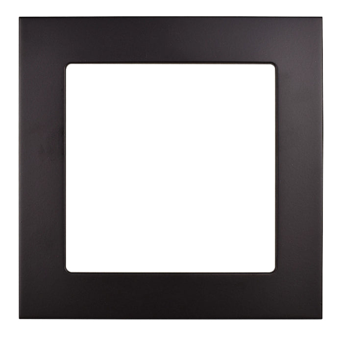 Westgate 6 Inch Square Trim For SSL6Rb, Black, Residential Lighting, Black Finish