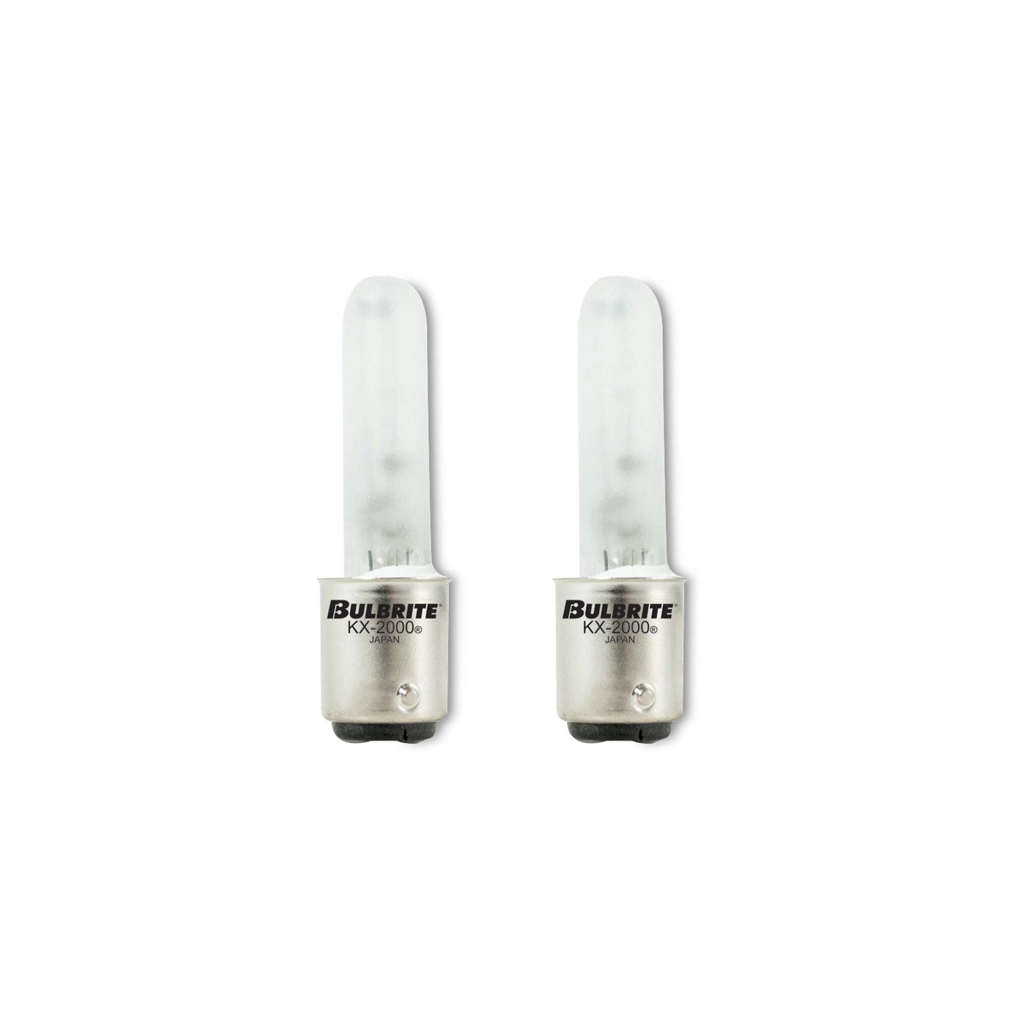 BULBRITE KRYPTON/XENON T3 DOUBLE-CONTACT BAYONET (BA15d) 60W DIMMABLE LIGHT BULB 2700K/WARM WHITE 2PK (473261)