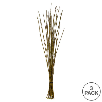 Vickerman 36-40" Light Basil Caba Spine Bundle. Includes 24oz (3 -8oz Bundles) Dried