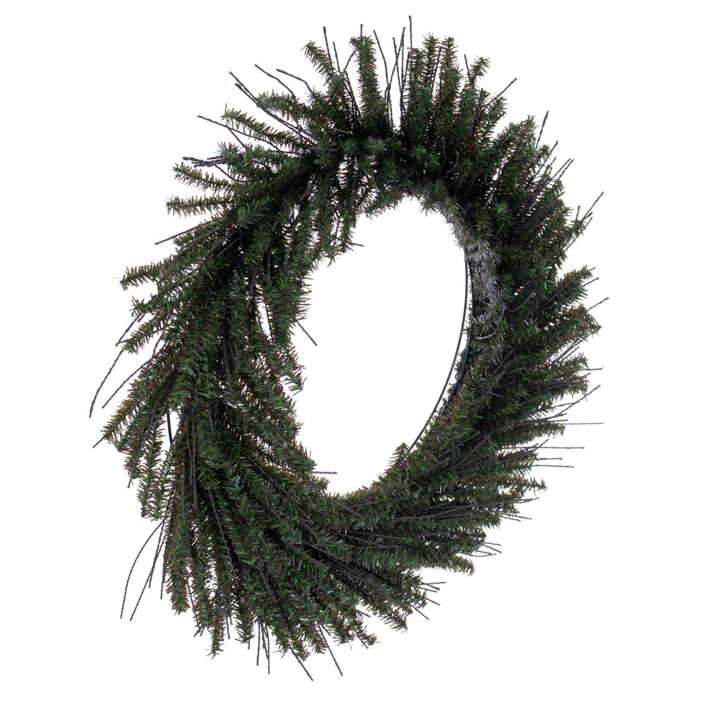 Vickerman 24" Vienna Twig Artificial Christmas Wreath Unlit