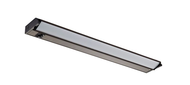 Westgate 24" 12W 650 Lumens LED UC Adjustable  Brz,  2700K, 3000K & 4000K, Undercabinet Lighting, 12W, 650 Lumens, 2700K/3000K/4000K, Bronze Finish, Dimmable